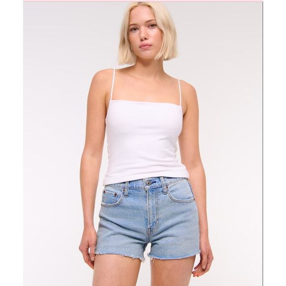 Abercrombie and fitch High Rise Mom Short 33/16 - Picture 1 of 5
